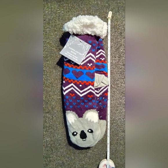 NWT Sherpa Critter Socks 🐨 - Picture 5 of 6